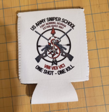 Army Sniper School Insulated Can Holder
