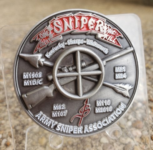 Sniper Challenge Coin