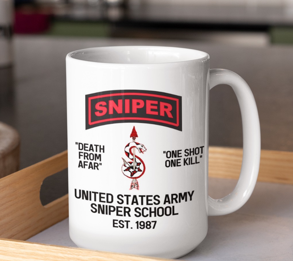Army Sniper School Coffee Mug