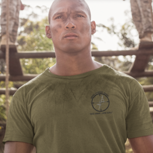 army_sniper_association_t-shirt_green_front