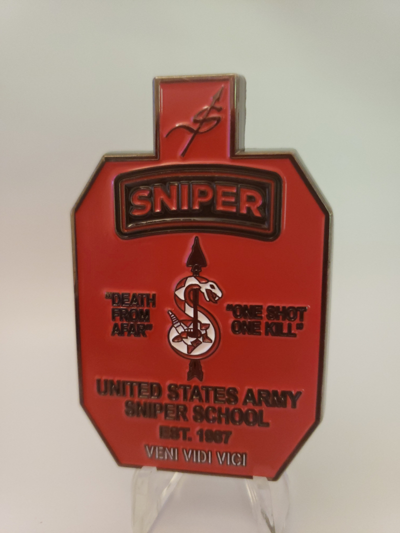 Sniper Challenge Coin
