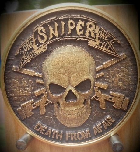 Sniper Challenge coin