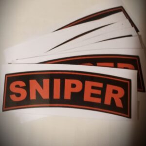 Sniper Tab sticker