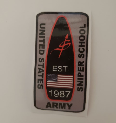 US Army Sniper School Sticker