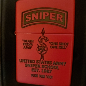ASA Sniper School Logo Lighter