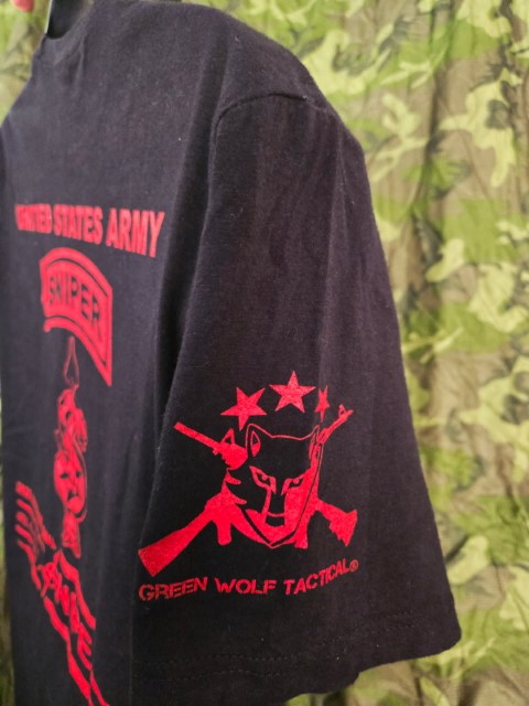 Army Sniper Association ISC 2025 t-shirt sleeve